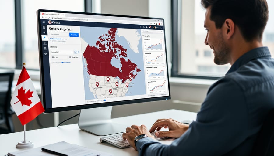 Aerial view of Toronto cityscape showing urban network and local market presence